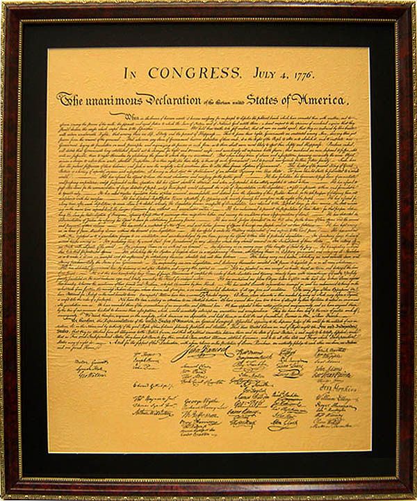 The Constitution Bill of Rights & Declaration of Independence