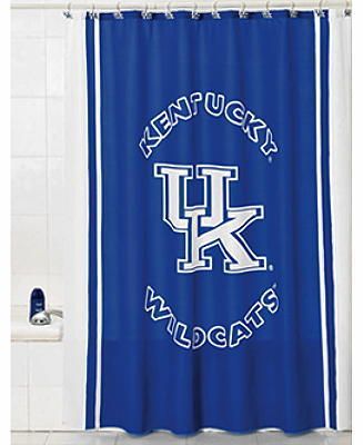NEW University of Kentucky Wildcats Fabric Shower Curtain BV  