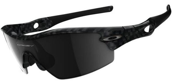 New Mens Oakley Sunglass Radar Pitch Carbon Fiber Print/ Black 