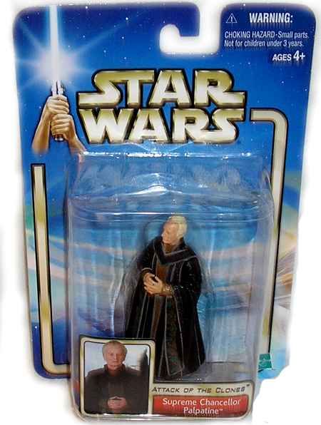 Star Wars Supreme Chancellor Palpatine Figure AOTC MOC  