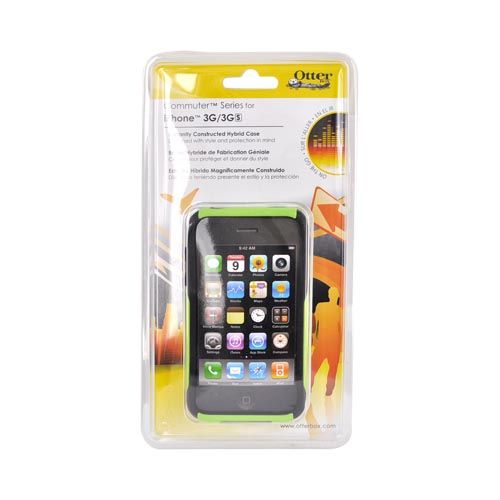 Lime Green Otterbox Commuter Case For iPhone 3G 3Gs  