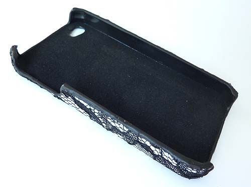 For Apple iPhone 4 4S WHITE DESIGNER LACE Faceplate Cover Case Skin AT 