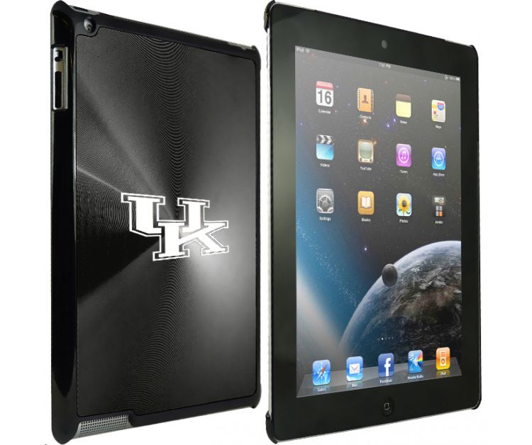 Black Apple iPad 2 hard back case cover guard Kentucky UK  