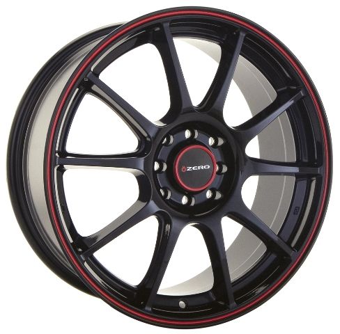 NEW KONIG LACE 20X10 5X114.3 ET40 BLACK MACHINE SPOKE  