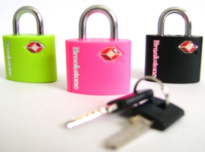 TSA Mini Luggage Travel Locks (3 Pack)by Brookstone  