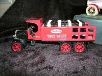 Vintage Lot of 6 True Value Diecast Banks  