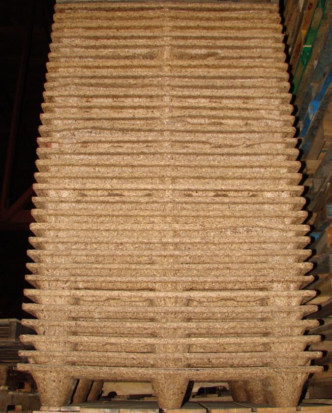 Inca Presswood Pallets, Heat Treated can be nested  