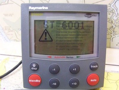 RAYMARINE ST6001 AUTOPILOT CONTROL DISPLAY P/N E12106  