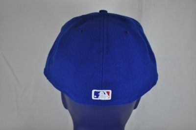 NEW ERA TORONTO BLUE JAYS BLUE/ WHITE/ RED FITTED HAT 7 3/4 (HATS1 