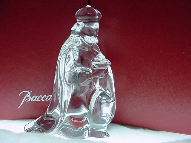 Baccarat NATIVITY GASPAR**NEW IN 2008  