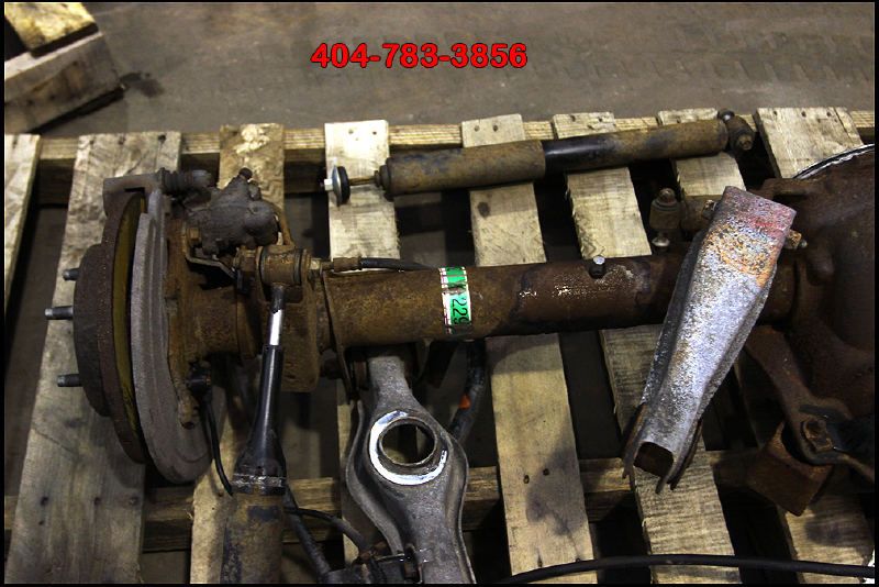 94 95 1994 1995 FORD MUSTANG 8.8 DISC BRAKE REAR AXLE END ASSEMBLY 3 