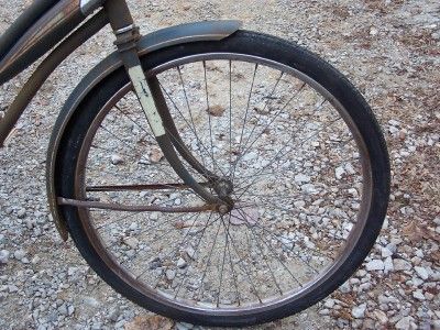 Vintage Blue J C HIGGINS Bicycle 26 HeadLight/Rack  