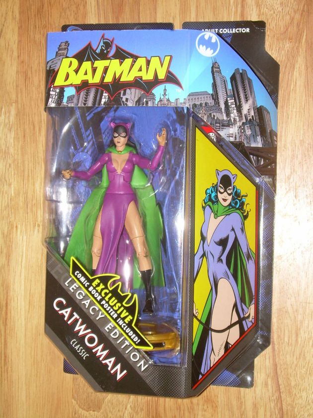 MOC Mattel DC UNIVERSE Batman LEGACY EDITION CATWOMAN Classic Action 