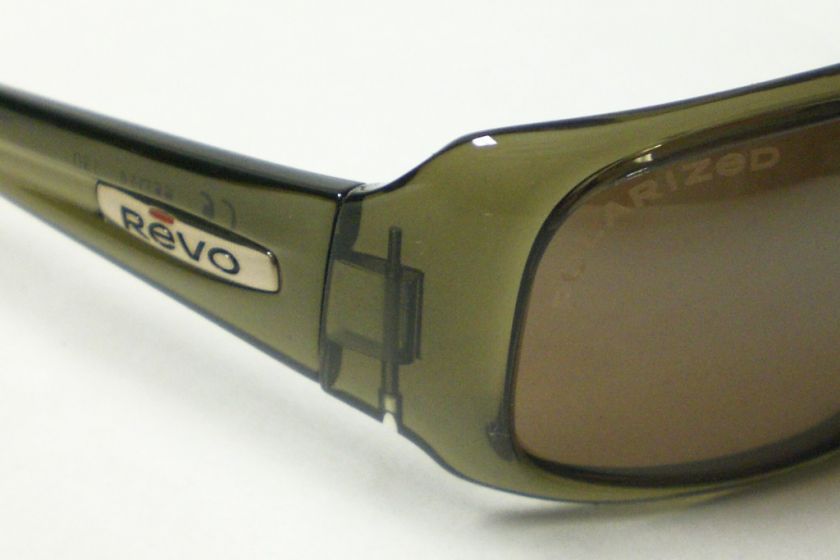 REVO BELAY 4038 BROWN SMOKE 02 POLARIZED SUNGLASES  