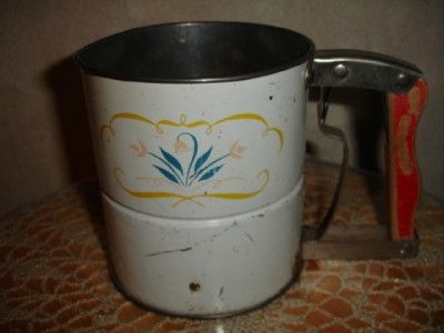 VINTAGE ANDROCK SIFTER 3 SCREEN FROM THE 40S OR 5OS  