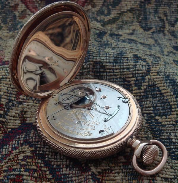 Hamilton 21 Jewel 941 Railroad Grade Hunter Case Pocket Watch ca 1907 