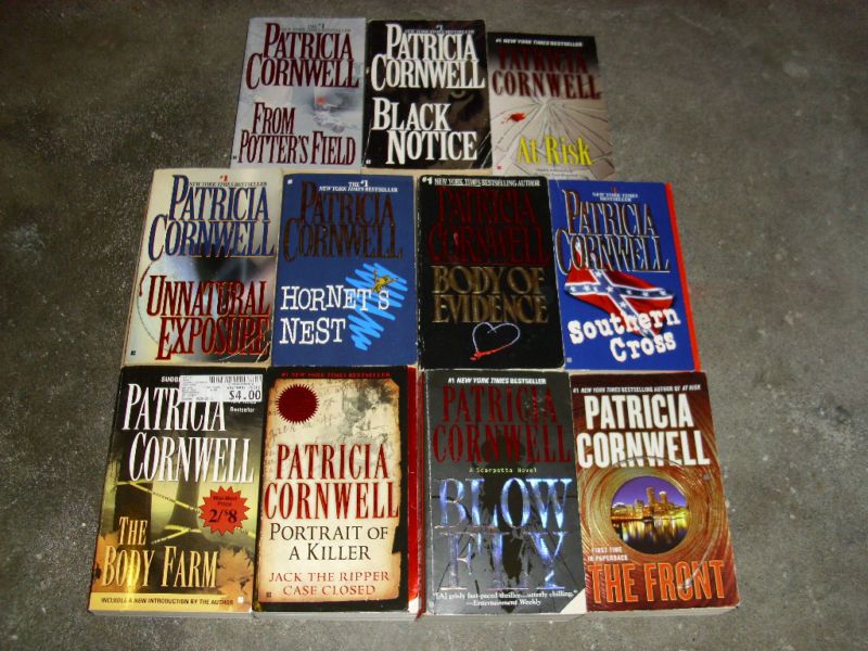 PATRICIA CORNWELL 11 BOOK LOT MYSTERY/THRILLER #2 9780425160985 