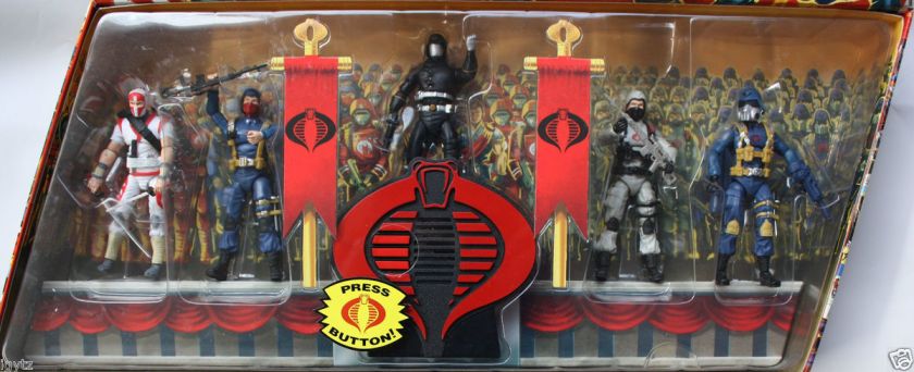 Cobra Legions 5 Pack GI JOE The 25th Anniversary Figures  