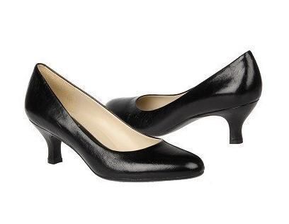 Naturalizer MARIANNE Women Comfort Pump Black Leather  