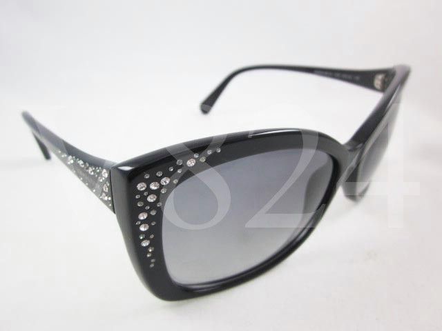 SWAROVSKI SW 19 Sunglasses SK0019 0019 BIANCA Black SW19 01B  