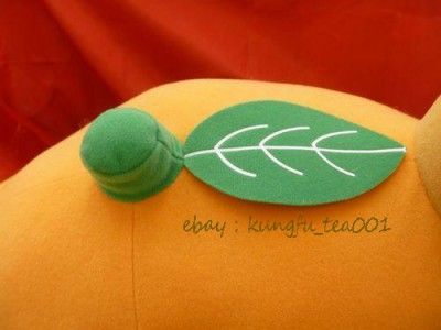 Rilakkuma Bear Big Mandarin Orange Hat Plush Living Room Sofa Car 