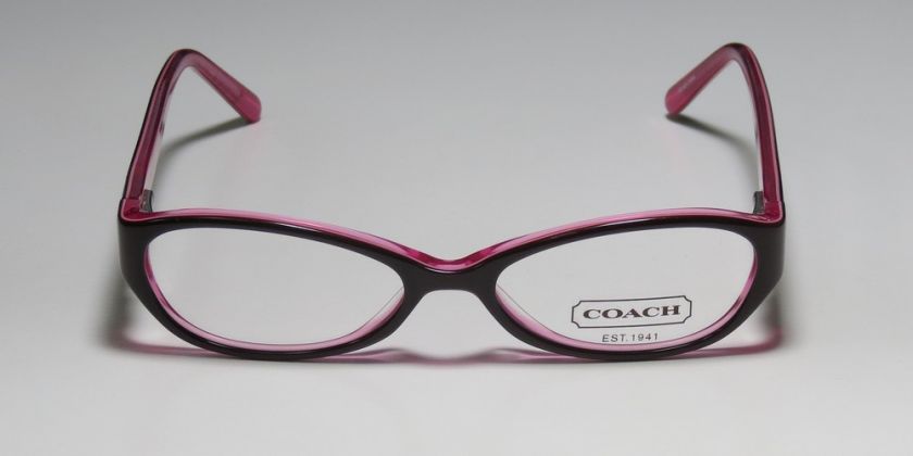 NEW COACH TAMSIN 2040 47 15 130 BURGUNDY/PINK EYEGLASSES/GLASSES 