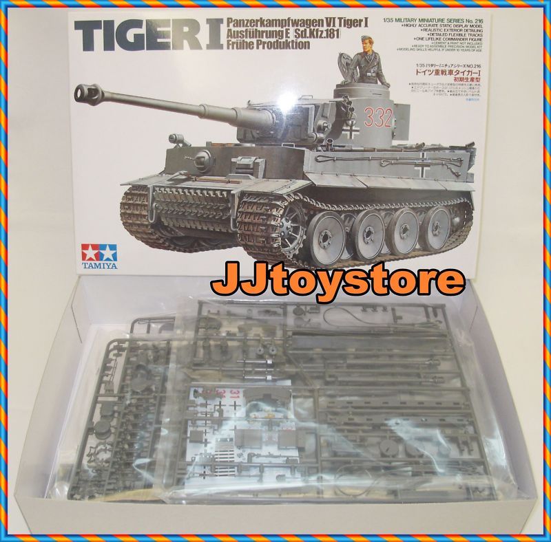 TAMIYA 35216 1/35 GERMAN TIGER 1 EARLY PRODUCTION MODEL  