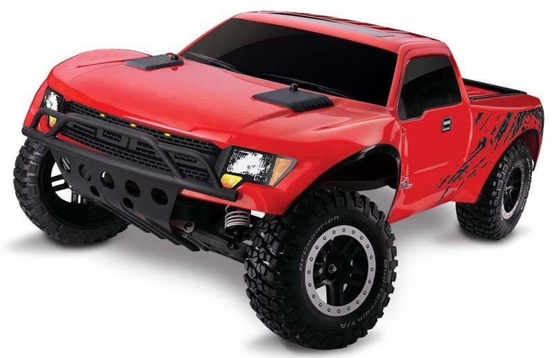 NEW Traxxas Slash F 150 SVT Raptor 2WD 2.4GHz RTR Red 5806 NIB 