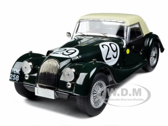 MORGAN PLUS 4 SUPER SPORTS #29 TOK258 1962 LE MANS WINNER 1/18 BY 