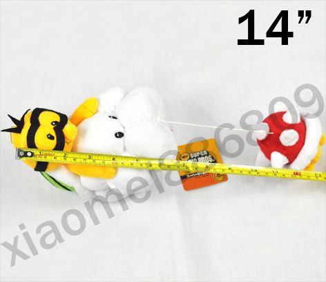 LAKITU SPINY14 Super Mario Bros Plush Toy M17  