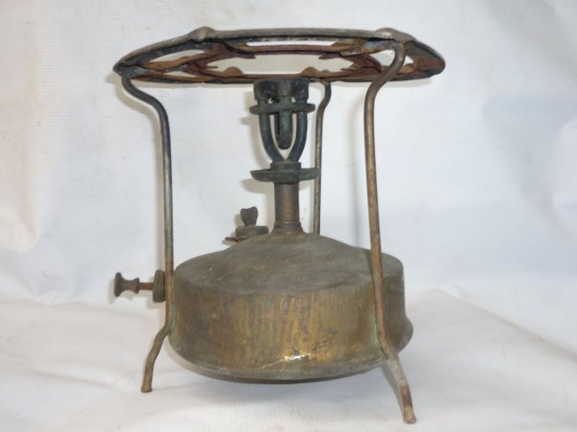 Vintage Bulgarian Brass Kerosene Stove 1985  