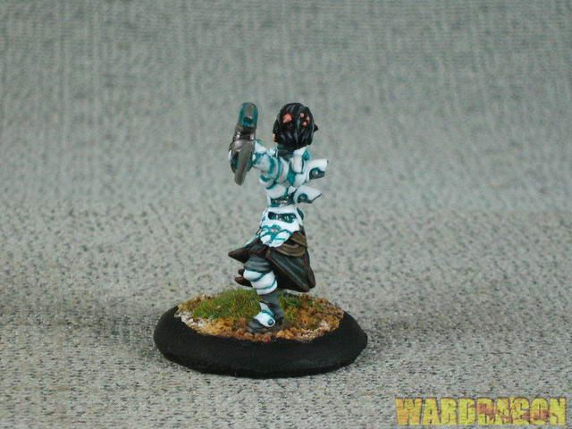 30mm Warmachine WDS Pro painted Ravyn,Eternal Light n69  