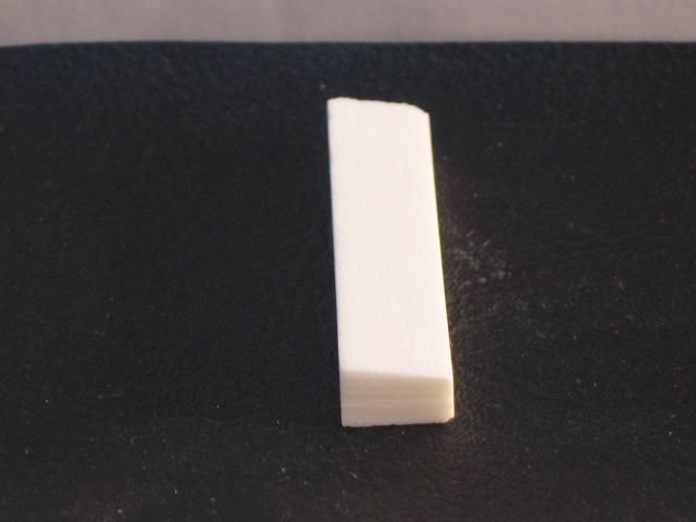 Bone Nut Blank for Acoustic Steelstring Guitar PG 330 1  