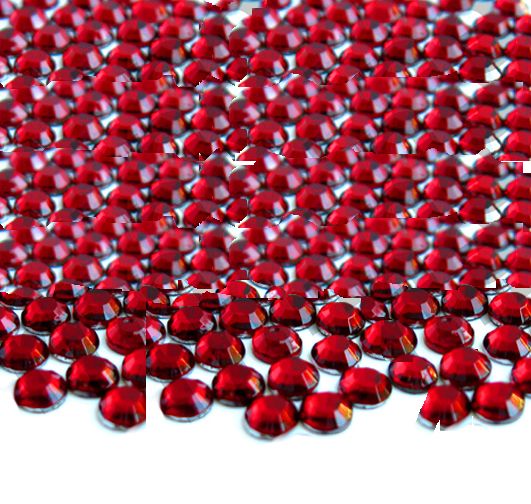 New 1440 HotFix 4mm Crystal Rhinestones HOT RED SS16  