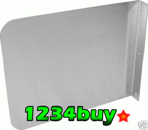 24 Compartment Sink Splash Guard 26x12 Mounting type  