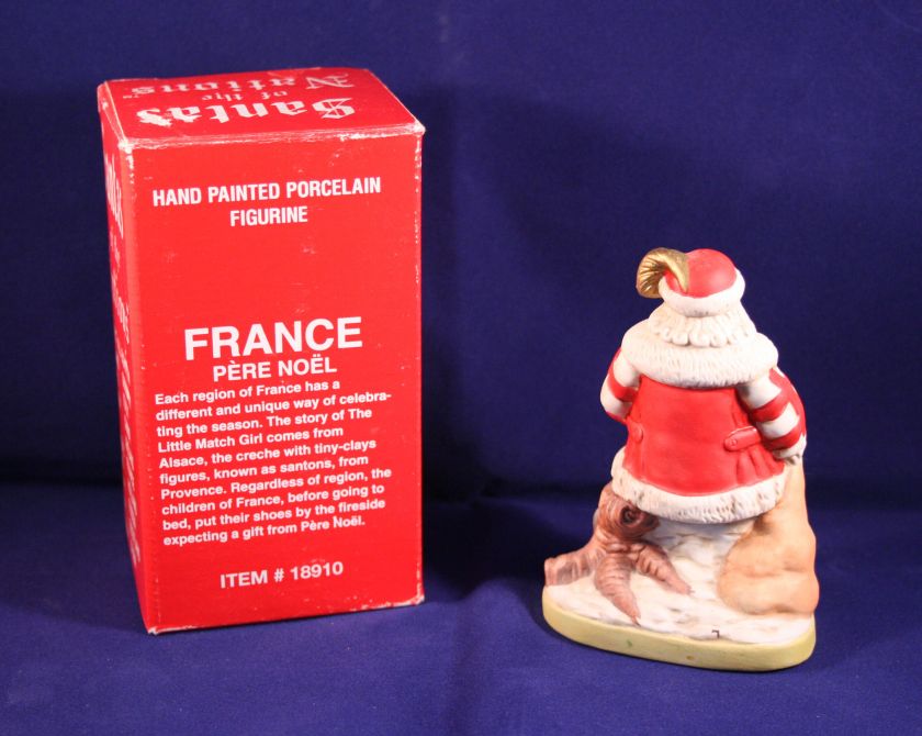 Santas of the Nations FRANCE Christmas Ornament Collectible Figure 