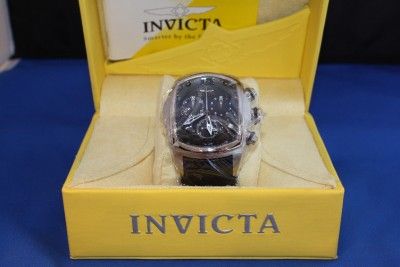 Men Invicta 6097 Lupah Revolution Black Chronograph Swiss Watch New 