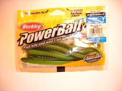 BERKLEY 5 POWER SHAKY WORM (key lime pie) 1 BAG  