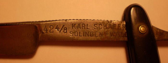 Rare Germany Solingen Open Razor  