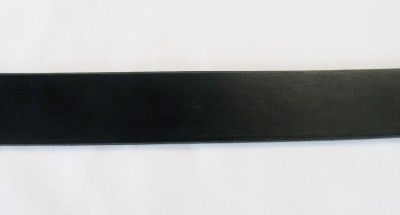 Chicos Designer Adjustable Black Leather Belt ML  
