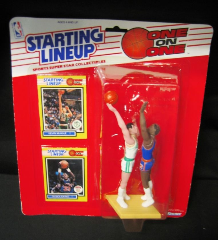 1989 Starting Lineup 1 on 1 K. McHale Patrick Ewing  