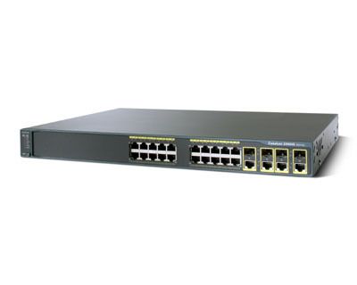 NEW CISCO 2960 24 PT GIGABIT SWITCH #WS C2960G 24TC L  