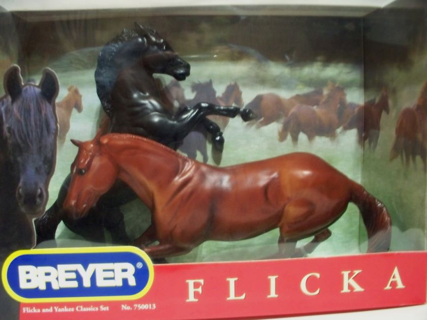   FLICKA & YANKEE CLASSIC SET # 750013 NIB MOVIE RETIRED WYOMING SETTING