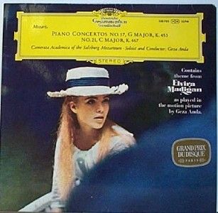 Mozart Piano Concertos 17, 21 Geza Anda DGG 138783  