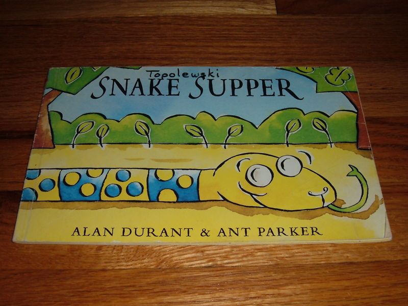 SNAKE SUPPER Alan Durant ANT PARKER 1995 Paperback Book  