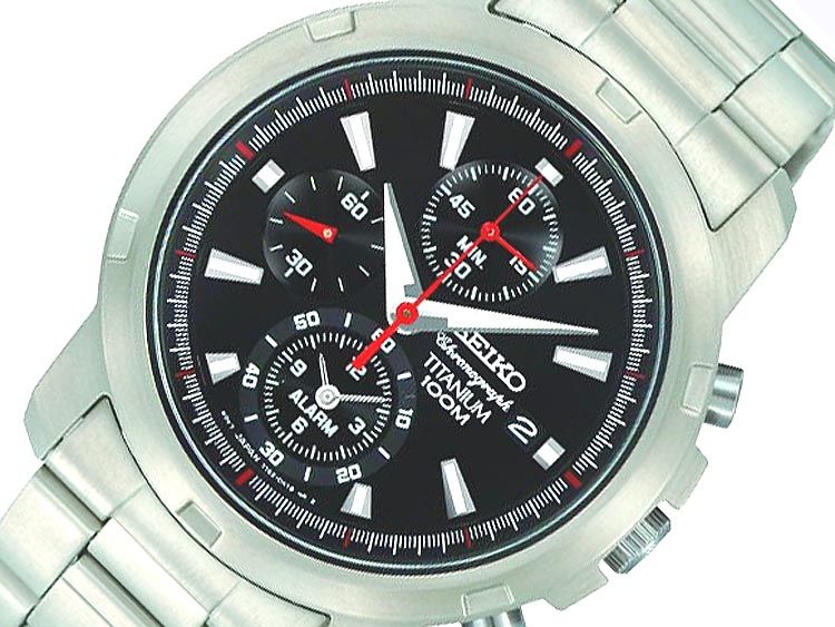 Absolutely STUNNING SEIKO MENS 100% SURGICAL TITANIUM Super 