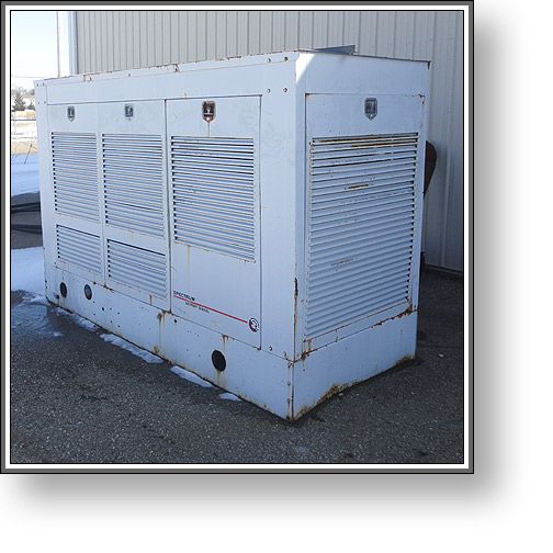 Spectrum Detroit Diesel 180GS   180 KW Generator + TRANSFER SWITCH 