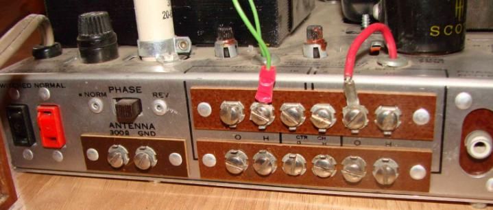 HH SCOTT MODEL 340 B STEREO 7591/7591A 12AX7 TUBE RECEIVER  