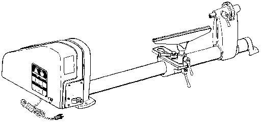 CRAFTSMAN 113.228000 113.228160 Wood Lathe Owners Parts Manual  