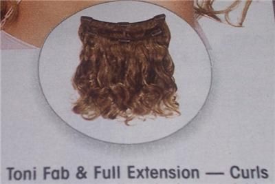 AVON TONI FAB & FULL EXTENSION CURLS LIGHT BROWN NEW  